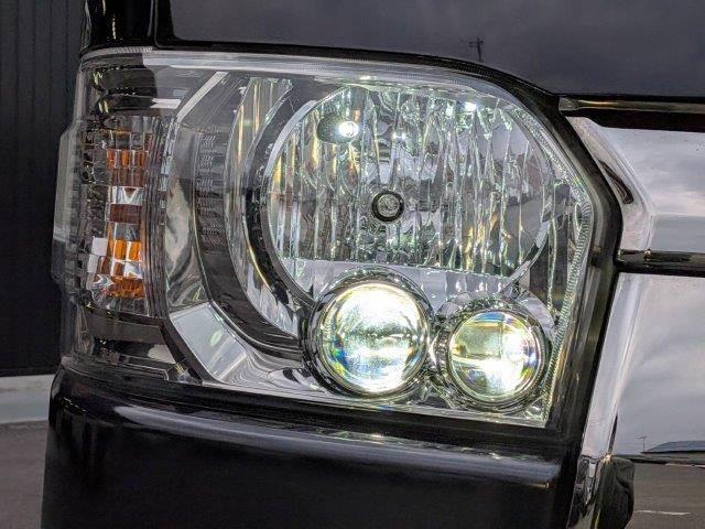 ハイエースバン スーパーGL ダークプライムII 4WD ディーゼルターボ 禁煙車 衝突軽減ブレーキ メモリーナビ バックカメラ ブルートゥース HIDヘッド スマートキー オートハイビーム ミュージックサーバー 盗難防止 ドラレコ 両側スライドドア(34枚目)