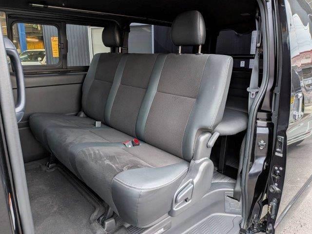 ハイエースバン スーパーGL ダークプライムII 4WD ディーゼルターボ 禁煙車 衝突軽減ブレーキ メモリーナビ バックカメラ ブルートゥース HIDヘッド スマートキー オートハイビーム ミュージックサーバー 盗難防止 ドラレコ 両側スライドドア(38枚目)