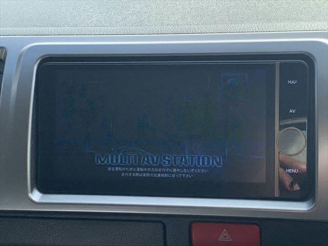 ハイエースバン ロングスーパーＧＬ　純正ＨＤＤナビ　Ｂｌｕｅｔｏｏｔｈ　地デジＴＶ　バックカメラ　両側スライドドア　禁煙車　ＥＴＣ　盗難防止装置　キーレスエントリー　電動格納ミラー　純正１５インチアルミホイール　パワーウィンドウ（4枚目）
