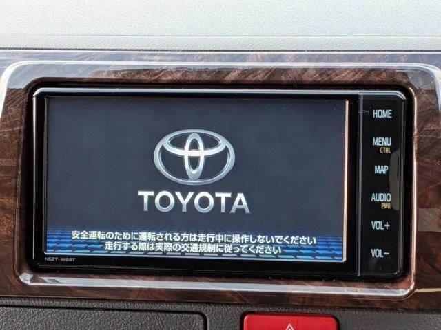 ハイエースバン スーパーGL 50TH アニバーサリーリミテッド ディーゼルターボ モデリスタエアロ 両側パワースライドドア 禁煙車 純正SDナビ クルーズコントロール バックカメラ ブルートゥース フルセグ 衝突軽減 ハーフレザーシート ETC2.0 LEDヘッド(4枚目)