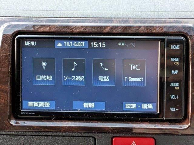 ハイエースバン スーパーGL 50TH アニバーサリーリミテッド ディーゼルターボ モデリスタエアロ 両側パワースライドドア 禁煙車 純正SDナビ クルーズコントロール バックカメラ ブルートゥース フルセグ 衝突軽減 ハーフレザーシート ETC2.0 LEDヘッド(5枚目)