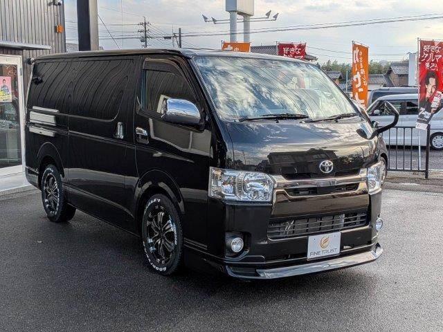 ハイエースバン スーパーGL 50TH アニバーサリーリミテッド ディーゼルターボ モデリスタエアロ 両側パワースライドドア 禁煙車 純正SDナビ クルーズコントロール バックカメラ ブルートゥース フルセグ 衝突軽減 ハーフレザーシート ETC2.0 LEDヘッド(19枚目)