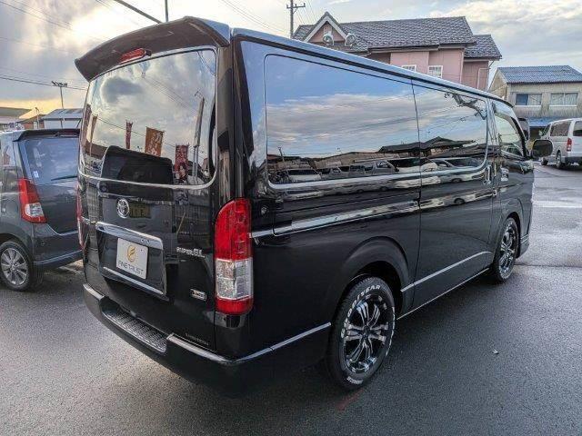 ハイエースバン スーパーGL 50TH アニバーサリーリミテッド ディーゼルターボ モデリスタエアロ 両側パワースライドドア 禁煙車 純正SDナビ クルーズコントロール バックカメラ ブルートゥース フルセグ 衝突軽減 ハーフレザーシート ETC2.0 LEDヘッド(21枚目)