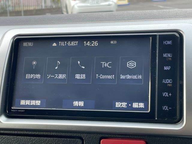 ハイエースバン ロングスーパーＧＬ　４ＷＤ　禁煙車　Ｂｌｕｅｔｏｏｔｈ　純正ＳＤナビ　寒冷地仕様　バックカメラ　フルセグ　ドライブレコーダー　トヨタセーフティセンス　ＡＣ１００Ｖ　純正スターター　ＥＴＣ　スマートキー　オートハイビーム（5枚目）