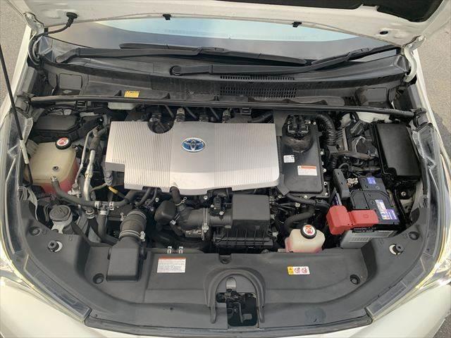 プリウス Sツーリングセレクション ユーザー買取車 純正9インチナビ レーダークルーズコントロール 合皮シート シートヒーター 禁煙車 LEDヘッドライト 衝突軽減ブレーキ バックカメラ フルセグTV Bluetooth ETC(27枚目)