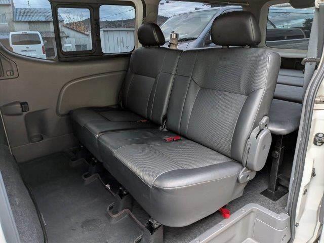 NV350キャラバンバン ロングプレミアムGXターボ 衝突軽減ブレーキ 防水シート HIDヘッドライト バックカメラ 純正SDナビ 禁煙車 フルセグTV Bluetooth スマートキー ベットキット フロントエアロ 盗難防止装置 両側スライドドア(37枚目)