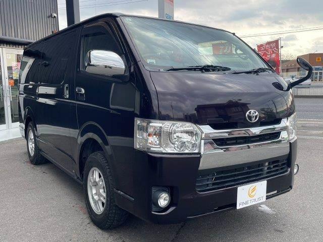 ハイエースバン ロングスーパーGL 4WD ディーゼルターボ SDナビ フルセグTV Bluetooth バックカメラ 両側パワースライドドア 禁煙車 ワンオーナー LEDヘッドライト スマートキー 電動格納ミラー 盗難防止装置(18枚目)