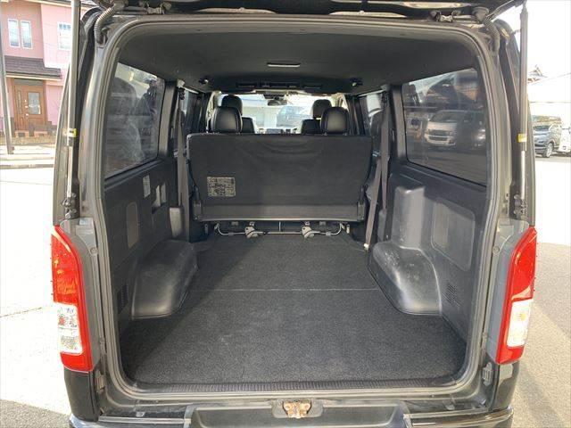 ハイエースバン スーパーGL ダークプライムII 特別仕様車 両側パワースライドドア トヨタセーフティセンス LEDヘッドライト ハーフレザー ETC フルセグTV Bluetooth バックカメラ スマートキー ワンオーナー 4WD フロントエアロ(10枚目)