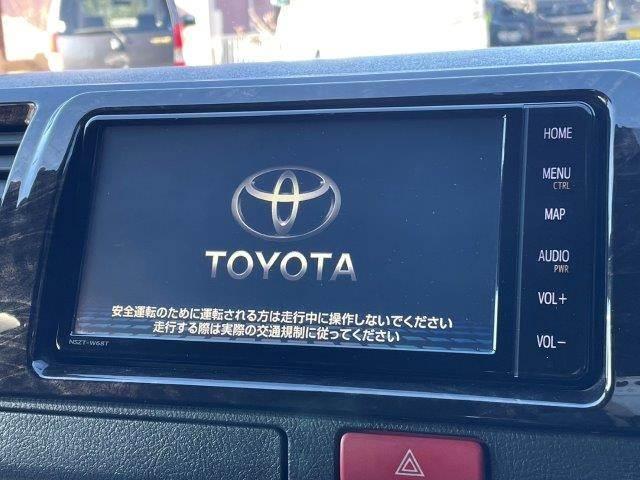 ハイエースバン スーパーＧＬ　ダークプライムＩＩ　特別仕様車　ＴＲＤグリルガード　トヨタセーフティセンス　ハーフレザーシート　純正ＳＤナビ　禁煙車　ＬＥＤヘッドライト　バックカメラ　フルセグＴＶ　Ｂｌｕｅｔｏｏｔｈ　両側スライドドア（4枚目）