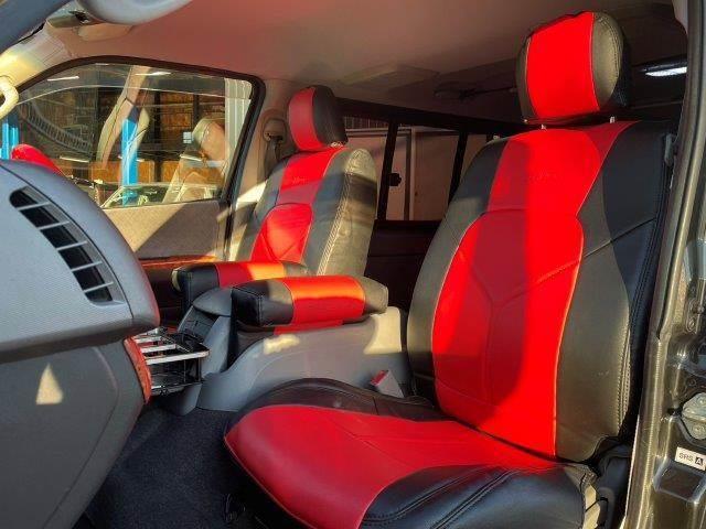 ハイエースバン ロングスーパーＧＬ　ＳＤナビ　ＬＥＤヘッドライト　バックカメラ　フルセグＴＶ　禁煙車　ＥＴＣ　キーレス　純正リアエアロ　両側スライドドア　ＵＳＢポート　盗難防止装置　１５インチアルミホイール　ＣＤチェンジャー　ＤＶＤ再生（35枚目）