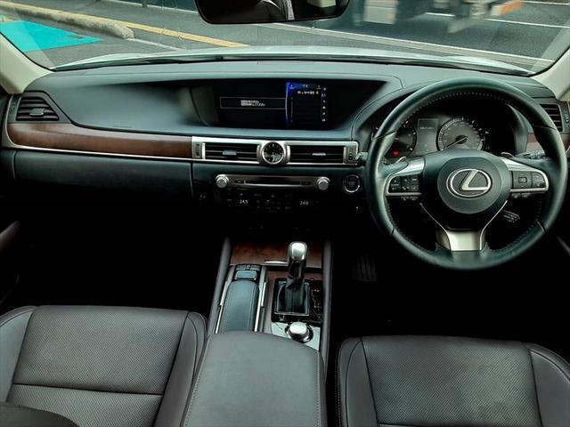 GS250 Iパッケージ 純正ナビ フルセグ レザーシート シートヒーター シートエアコン クルコン パワーシート パドルシフト 衝突軽減ブレーキ Cセンサー ETC フォグランプ オートライト レーンキープ(15枚目)