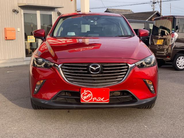 ＣＸ－３ ＸＤ　ツーリング　Ｌパッケージ　保証付　純正ＳＤナビ　バックカメラ　フルセグ　パドルシフト　ブラインドスポットモニター　ハーフレザー　スマートキー　ＥＴＣ　レーダークルーズコントロール（3枚目）