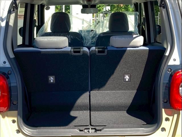 ムーヴキャンバス ストライプスＸ　届出済み未使用車／４ＷＤ／両側電動スライドドア／オートエアコン／スマートキー＆プッシュスタート／ツートンカラー／（24枚目）