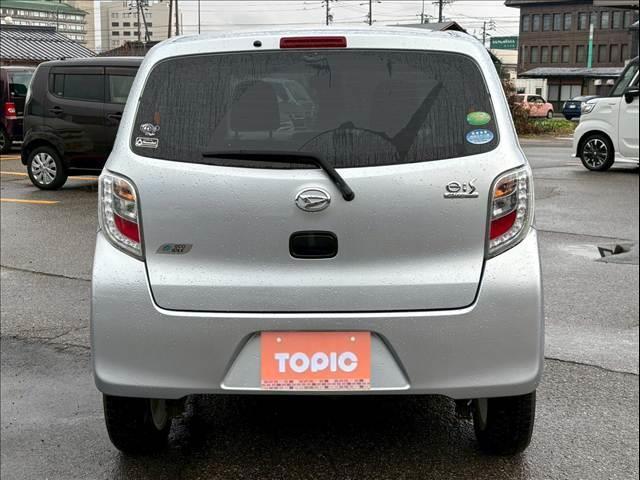 ミライース Lf SA 4WD/社外ナビ/テレビ/安全装備/衝突軽減ブレーキ/アイドリングストップ/エアコン/パワーウインドウ/可倒式リアシート(6枚目)