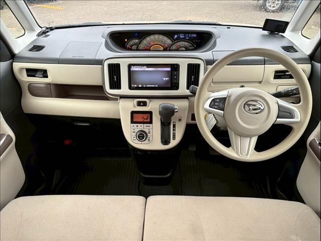 ムーヴキャンバス Ｇメイクアップリミテッド　ＳＡＩＩＩ　４ＷＤ／安全装備／衝突軽減ブレーキ／車線逸脱防止警報／オートライト／オートマチックハイビーム／７インチナビ／テレビ／全方位モニター／オートエアコン／シートヒーター／両側電動スライドドア／ＬＥＤヘッド（12枚目）