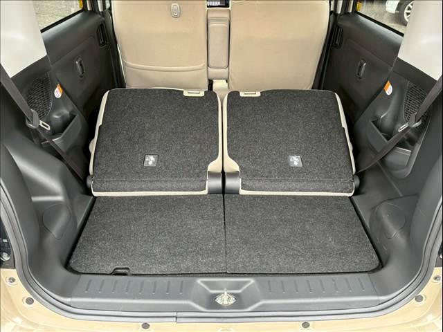 ムーヴキャンバス Ｇメイクアップリミテッド　ＳＡＩＩＩ　４ＷＤ／安全装備／衝突軽減ブレーキ／車線逸脱防止警報／オートライト／オートマチックハイビーム／７インチナビ／テレビ／全方位モニター／オートエアコン／シートヒーター／両側電動スライドドア／ＬＥＤヘッド（16枚目）