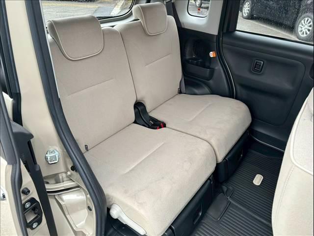 ムーヴキャンバス Ｇメイクアップリミテッド　ＳＡＩＩＩ　４ＷＤ／安全装備／衝突軽減ブレーキ／車線逸脱防止警報／オートライト／オートマチックハイビーム／７インチナビ／テレビ／全方位モニター／オートエアコン／シートヒーター／両側電動スライドドア／ＬＥＤヘッド（17枚目）