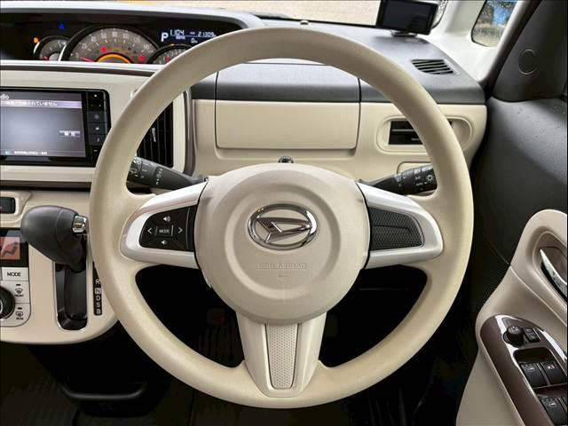 ムーヴキャンバス Ｇメイクアップリミテッド　ＳＡＩＩＩ　４ＷＤ／安全装備／衝突軽減ブレーキ／車線逸脱防止警報／オートライト／オートマチックハイビーム／７インチナビ／テレビ／全方位モニター／オートエアコン／シートヒーター／両側電動スライドドア／ＬＥＤヘッド（18枚目）