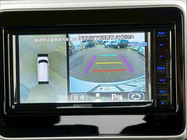 スペーシアカスタム ハイブリッドＸＳ　４ＷＤ／社外ナビ／テレビ／全方位モニター／オートエアコン／シートヒーター／充電用ＵＳＢチャージャー／クルーズコントロール／ＬＥＤヘッドライト／安全装備／衝突軽減ブレーキ／車線逸脱防止警報／ＬＥＤヘッド（11枚目）