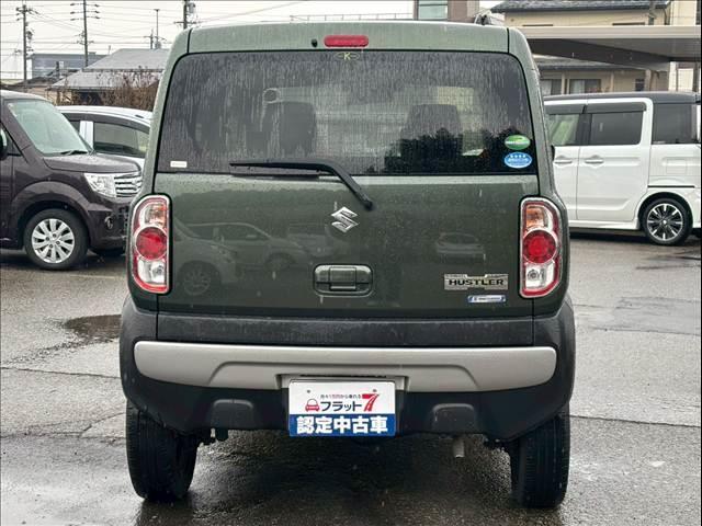 ハスラー G 4WD/安全装備/衝突軽減ブレーキ/車線逸脱防止警報//ヒルディセントコントロール/シートヒーター/オートエアコン/スマートキー&プッシュスタート/社外7インチナビ/テレビ/バックカメラ/(6枚目)