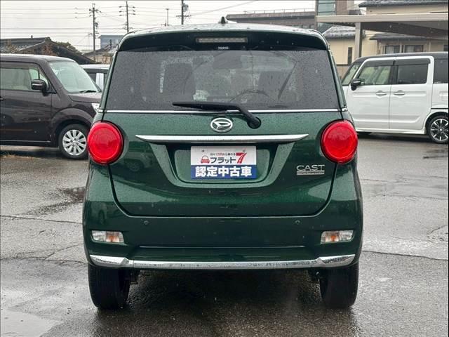 キャスト スタイルＸ　ＳＡＩＩＩ　フラット７認定中古車／４ＷＤ／安全装備スマートアシスト３／衝突軽減ブレーキ／車線逸脱防止警報／社外ナビ／テレビ／オートエアコン／スマートキー＆プッシュスタート／オートライト／オートハイビーム（6枚目）