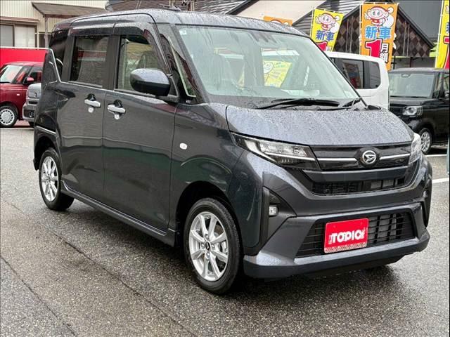 ムーヴ Ｇ　届出済み未使用車／４ＷＤ／スマートキー＆プッシュスタート／オートエアコン／電動パーキング／ブレーキホールド／左側電動スライドドア／衝突軽減ブレーキ／車線逸脱防止警報（2枚目）