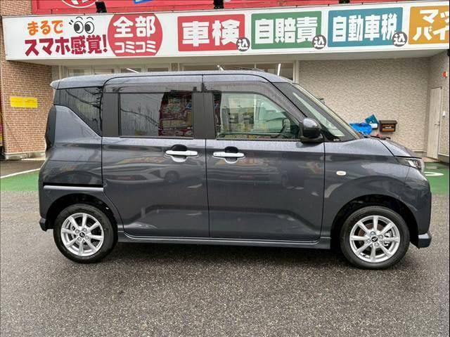 ムーヴ Ｇ　届出済み未使用車／４ＷＤ／スマートキー＆プッシュスタート／オートエアコン／電動パーキング／ブレーキホールド／左側電動スライドドア／衝突軽減ブレーキ／車線逸脱防止警報（7枚目）