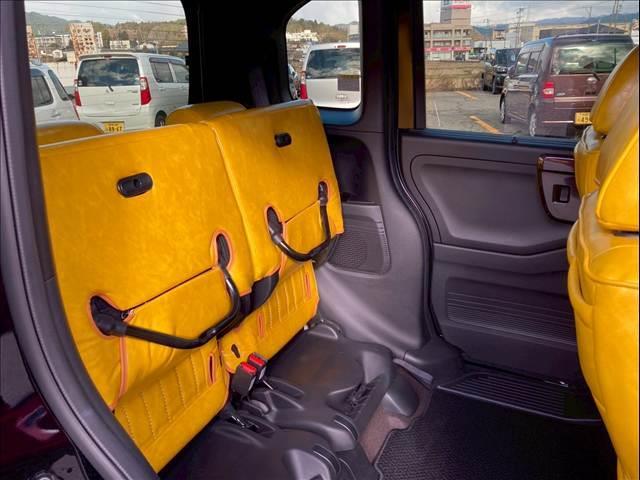 Ｎ－ＢＯＸカスタム Ｇ・Ｌホンダセンシング　フラット７認定中古車／ホンダセンシング／社外ナビ／テレビ／バックモニター／スマートキー＆プッシュスタート／オートエアコン／ＬＥＤヘッドライト／左側電動スライドドア／社外品革調シートカバー／純正アルミ（17枚目）