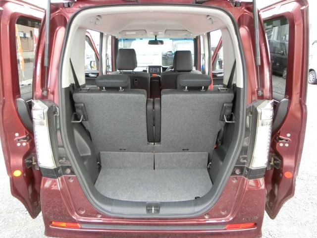 Ｎ－ＢＯＸカスタム Ｇ・ターボパッケージ　ナビ　バックカメラ　ＴＶ　ＤＶＤ　ＣＤ　ＥＴＣ　セキュリティアラーム　スマキー　助手席エアバッグ　運転席エアバッグ　キーレス　全席ＰＷ　ＡＢＳ　ＡＡＣ　衝突安全ボディ　パワステ　アイドリング　ベンチ席（64枚目）