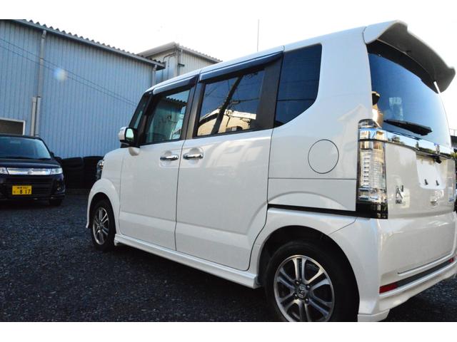 Ｎ－ＢＯＸカスタム Ｇ・Ｌパッケージ　ナビ　バックカメラ　ＴＶ　ＤＶＤ　ＣＤ　ＥＴＣ　セキュリティアラーム　スマキー　助手席エアバッグ　運転席エアバッグ　キーレス　全席ＰＷ　ＡＢＳ　ＡＡＣ　衝突安全ボディ　パワステ　アイドリング　ベンチ席（38枚目）