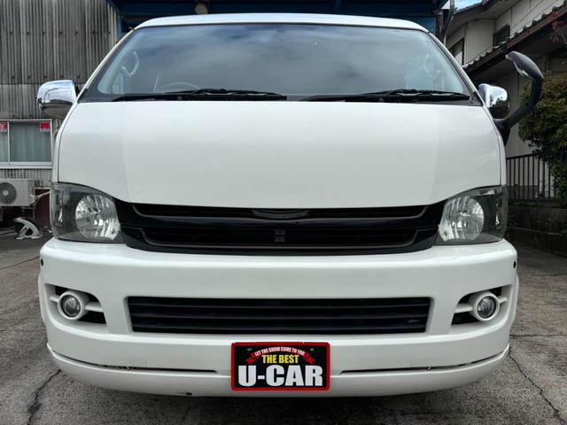 ハイエースバン ロングワイドスーパーGL ディーゼルターボ 3000 2型 16AW ナビ 両側スライドドア キーレス ETC(3枚目)