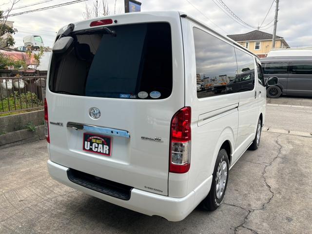 ハイエースバン ロングスーパーＧＬ　ディーゼルターボ　３０００　４型　スマートキー　地デジ　ナビ　Ｂカメラ　ＡＣ１００Ｖ電源　ＥＴＣ（6枚目）