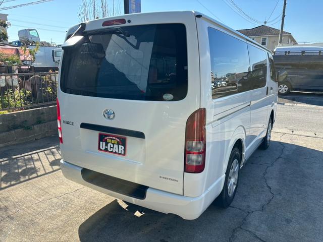 ハイエースバン ロングDX 4WD ディーゼルターボ 3000 4型 地デジ ナビ 両側スライドドア パワーウィンドウ キーレス ETC(6枚目)