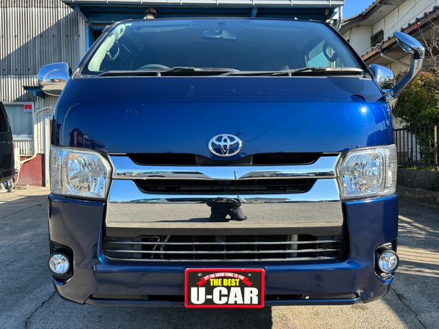 ハイエースバン ロングジャストローDXGLパック ディーゼルターボ 3000 4型 ルーフキャリア 15AW 両側スライドドア キーレス ETC(3枚目)