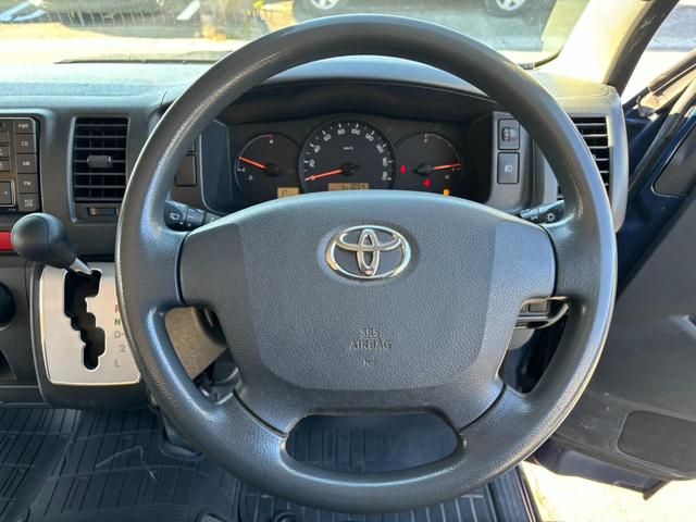 ハイエースバン ロングジャストローDXGLパック ディーゼルターボ 3000 4型 ルーフキャリア 15AW 両側スライドドア キーレス ETC(15枚目)