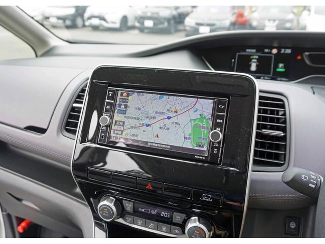 ハイウェイスターV 純正ナビ フルセグ Bluetooth バックカメラ USB ドラレコ リヤヒーターダクト オートデュアルエアコン LEDライト 全方位運転支援システム ソナー ETC インテリキー2個 クルコン(4枚目)