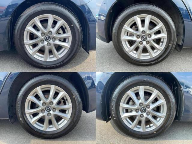 アクセラスポーツ 15S 純正 SDナビ/Bluetooth接続/ETC/横滑り防止装置/アイドリングストップ/フルセグTV/DVD/エアバッグ 運転席/エアバッグ 助手席/MTモード付き/アルミホイール 純正 16インチ(53枚目)