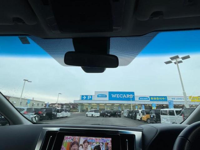 アルファード Ｓ　新品タイヤ／保証書／ディスプレイオーディオ＋ナビ９インチ／フリップダウンモニター　純正　１２．１インチ／トヨタセーフティセンス／両側電動スライドドア／車線逸脱防止支援システム　衝突被害軽減システム（37枚目）