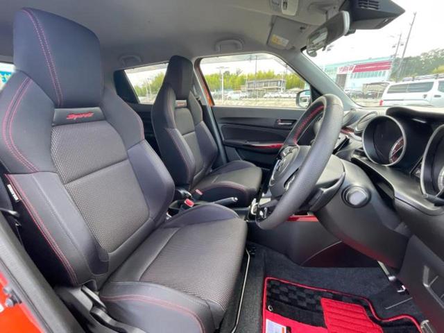 スイフトスポーツ スポーツ 保証書/社外 8インチ SDナビ/衝突安全装置/シートヒーター/全方位モニター用カメラ/車線逸脱防止支援システム/ドライブレコーダー 前後/ヘッドランプ LED/Bluetooth接続/ETC(4枚目)