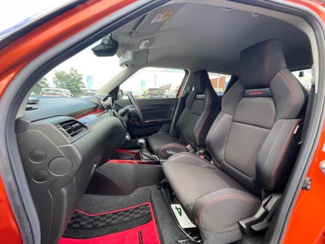 スイフトスポーツ スポーツ 保証書/社外 8インチ SDナビ/衝突安全装置/シートヒーター/全方位モニター用カメラ/車線逸脱防止支援システム/ドライブレコーダー 前後/ヘッドランプ LED/Bluetooth接続/ETC(6枚目)