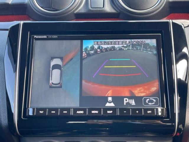 スイフトスポーツ スポーツ 保証書/社外 8インチ SDナビ/衝突安全装置/シートヒーター/全方位モニター用カメラ/車線逸脱防止支援システム/ドライブレコーダー 前後/ヘッドランプ LED/Bluetooth接続/ETC(14枚目)