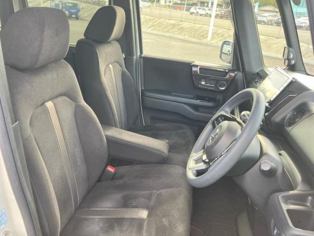 Ｎ－ＢＯＸカスタム Ｇ・Ｌホンダセンシング　保証書／純正　８インチ　ＳＤナビ／ホンダセンシング／両側電動スライドドア／シートヒーター　前席／車線逸脱防止支援システム／ヘッドランプ　ＬＥＤ／Ｂｌｕｅｔｏｏｔｈ接続／ＥＴＣ／ＥＢＤ付ＡＢＳ　禁煙車（4枚目）