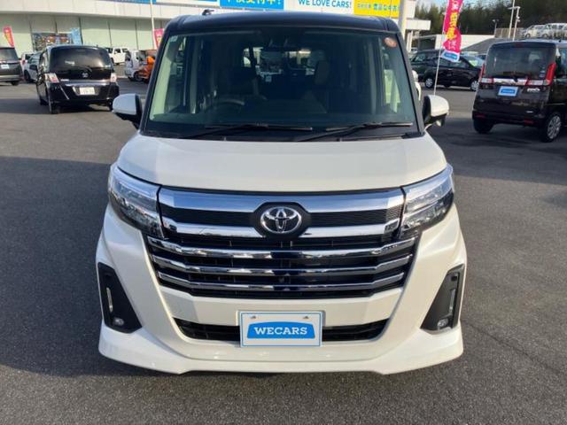 ルーミー カスタムＧ－Ｔ　保証書／ディスプレイオーディオ９インチ／スマートアシスト（トヨタ・ダイハツ）／両側電動スライドドア／シートヒーター　前席／パノラミックビューモニター／車線逸脱防止支援システム／登録済未使用車　ターボ（33枚目）