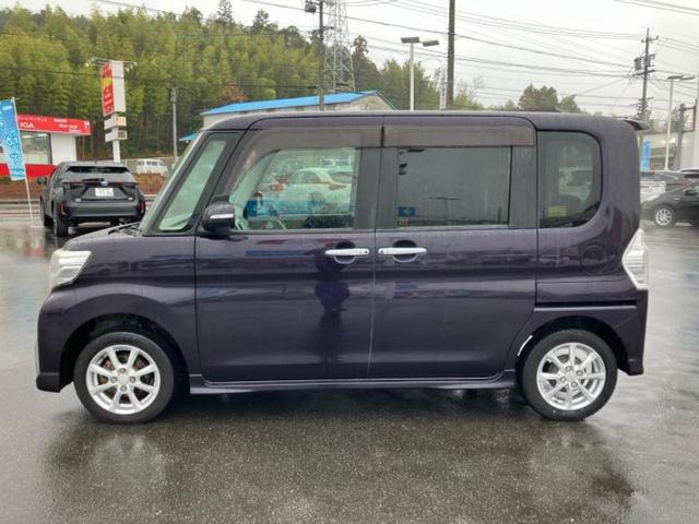 タント カスタムＸ　ＳＡ３　新品タイヤ／社外　ＳＤナビ／スマートアシスト（トヨタ・ダイハツ）／電動スライドドア／シートヒーター　運転席／車線逸脱防止支援システム／ヘッドランプ　ＬＥＤ／Ｂｌｕｅｔｏｏｔｈ接続／ＥＴＣ　バックカメラ（2枚目）