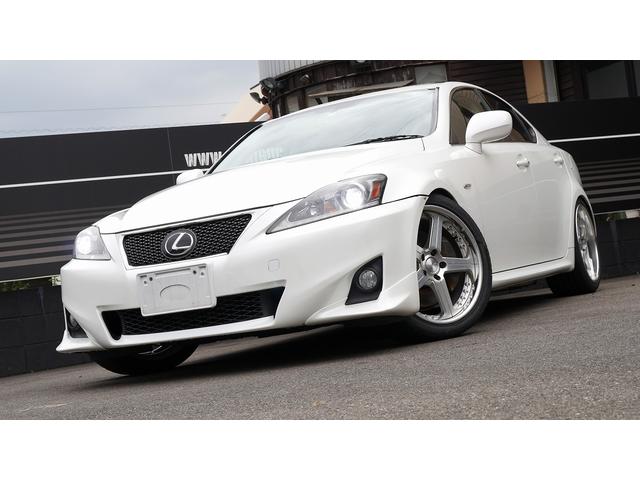 ＩＳ ＩＳ３５０　バージョンＳ　ＳＡＲＤ製６ＭＴキット公認、サンルーフ、ＳＡＲＤスポーツキャタライザー、社外マフラー、トラフィックスター１９インチアルミ、新品タイヤ装着、車高調ローダウン、メンテナンス済み車両（2枚目）