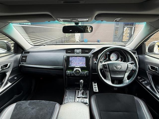 マークＸ ３５０Ｓ　Ｇ’ｓ　サンルーフ、車高調、社外１９インチ鍛造ＡＷ、大型ブレーキキャリパー、メンテナンス済み車両、９インチＡＬＰＩＮＥカーナビ、Ｂｌｕｅｔｏｏｔｈ、バックカメラ、ビルトインＥＴＣ、スマートキー（6枚目）