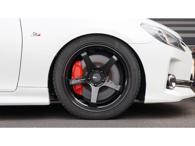 マークＸ ３５０Ｓ　Ｇ’ｓ　サンルーフ、車高調、社外１９インチ鍛造ＡＷ、大型ブレーキキャリパー、メンテナンス済み車両、９インチＡＬＰＩＮＥカーナビ、Ｂｌｕｅｔｏｏｔｈ、バックカメラ、ビルトインＥＴＣ、スマートキー（26枚目）