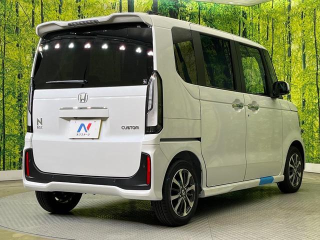 Ｎ－ＢＯＸカスタム ベースグレード　届出済未使用車　電動スライド　ホンダセンシング　アダプティブクルーズ　シートヒーター　コーナーセンサー　スマーキー　ＬＥＤヘッド　オートハイビーム　車線逸脱警報　オートライト　オートエアコン（17枚目）