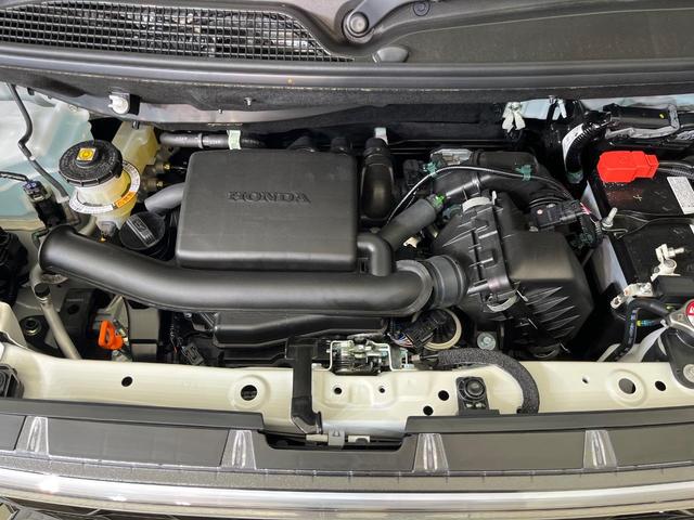 Ｎ－ＢＯＸカスタム ベースグレード　届出済未使用車　電動スライド　ホンダセンシング　アダプティブクルーズ　シートヒーター　コーナーセンサー　スマーキー　ＬＥＤヘッド　オートハイビーム　車線逸脱警報　オートライト　オートエアコン（18枚目）