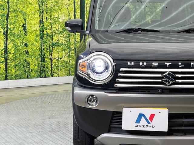 ハスラー ＪスタイルＩＩ　純正ナビ　全周囲カメラ　デュアルカメラブレーキサポート　禁煙車　ハーフレザーシート　シートヒーター　ドラレコ　スマートキー　ＨＩＤヘッド　車線逸脱警報　オートライト　オートエアコン（12枚目）